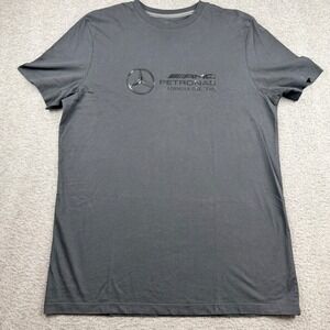 Mercedes AMG Petronas Formula One Team Graphic T-Shirt Men's L Black F1 Racing